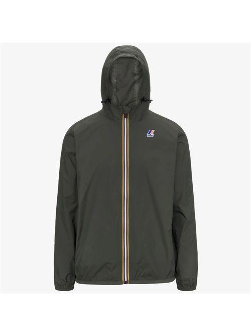 Giacca uomo in tessuto nylon colore verdone